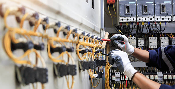 Professional Electrician technician working in Cataula, GA